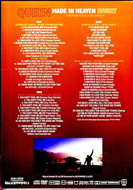 Queen Made in Heaven Sunset Expanded Collector's Edition