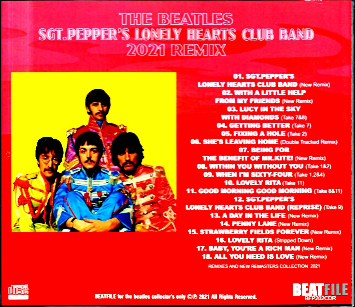 Beatles Sgt. Peppers Remix and New Remasters Collection 2021