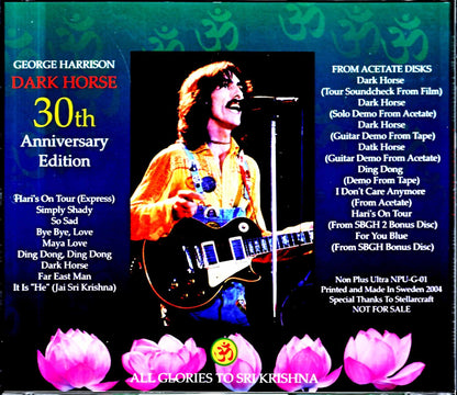 George Harrison / Dark Horse 30th Anniversary Edition