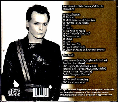 Gary Numan/CA,USA 1980