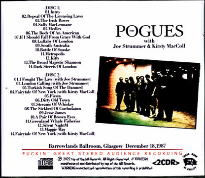 Pogues/Scotland,UK 12.18.1987