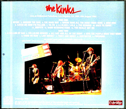 Kinks Kinks/CA,USA 1981 Mike Millard Master Tapes