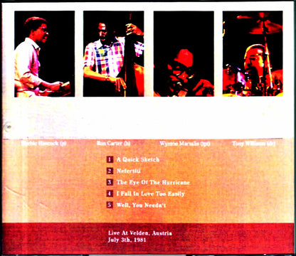 Herbie Hancock Quartet Tony Williams Herbie Hancock Tony Williams/Austria 1981 Remastered