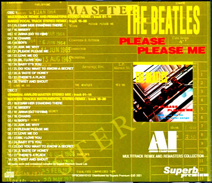 Beatles Please Please Me AI - Audio Compilation Multitrack Remix and Remasters
