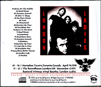 Stranglers/Canada 1978 & more