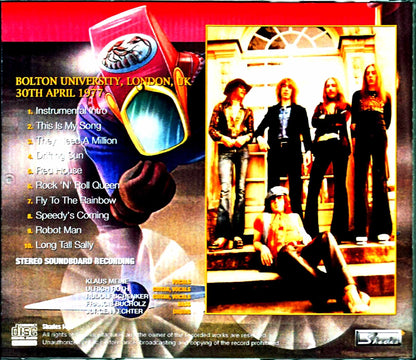 Scorpions/West Germany 1975 Upgrade