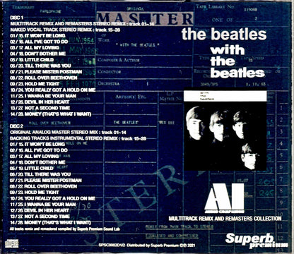 Beatles With the Beatles AI - Audio Compilation Multitrack Remix and Remasters