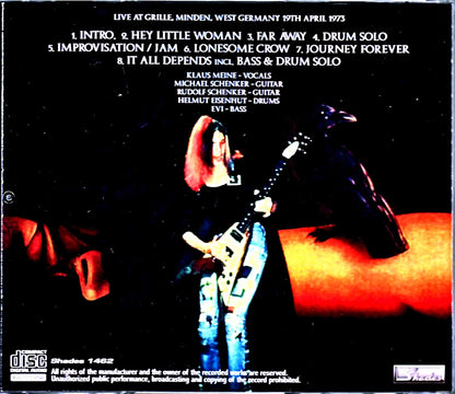 Scorpions Michael Schenker Scorpions Michael Schenker/West Germany 1973