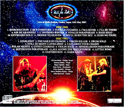 Uli Jon Roth/Osaka,Japan 2001