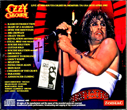 Ozzy Osbourne/TN,USA 1982 Upgrade