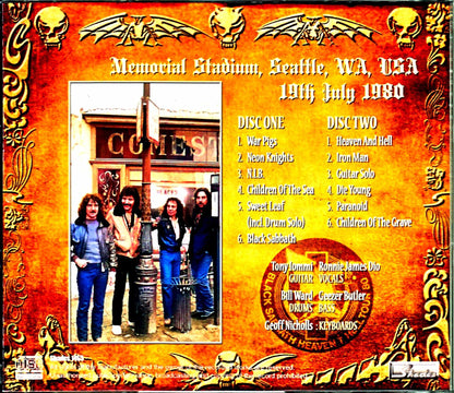 Black Sabbath/WA,USA 7.19.1980