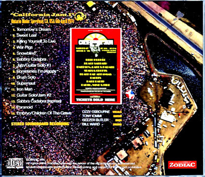 Black Sabbath/California Jam CA,USA 1974 New Source
