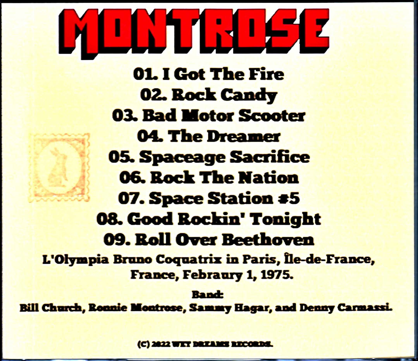 Montrose Montrose/France 1975