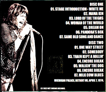 Aerosmith/MI,USA 1974 Complete
