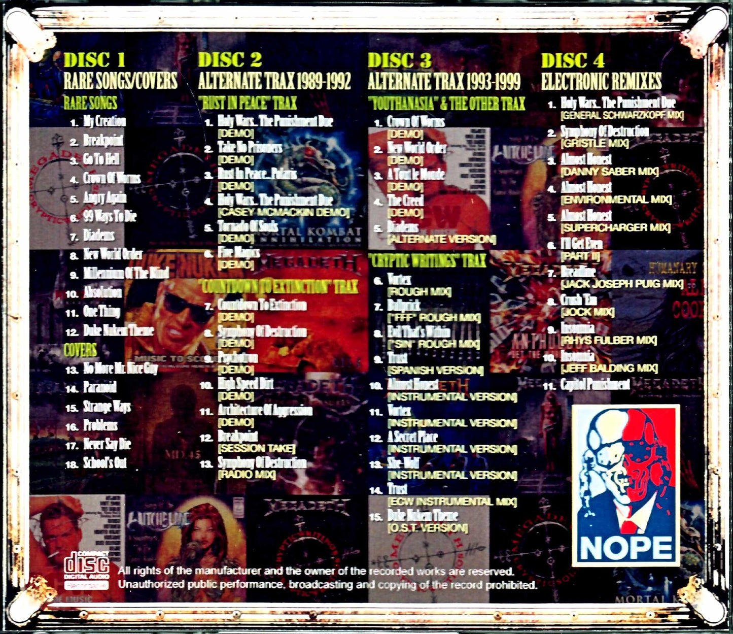 Megadeth/Studio Rare Tracks 1989-1993