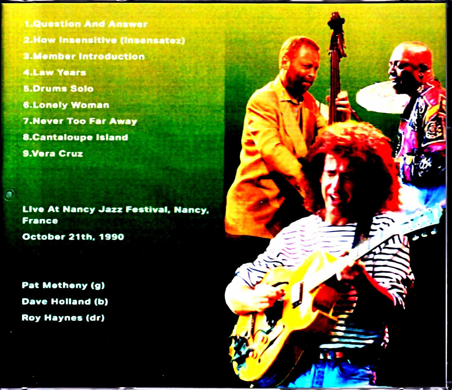Pat Metheny Trio Pat Metheny/France 1990