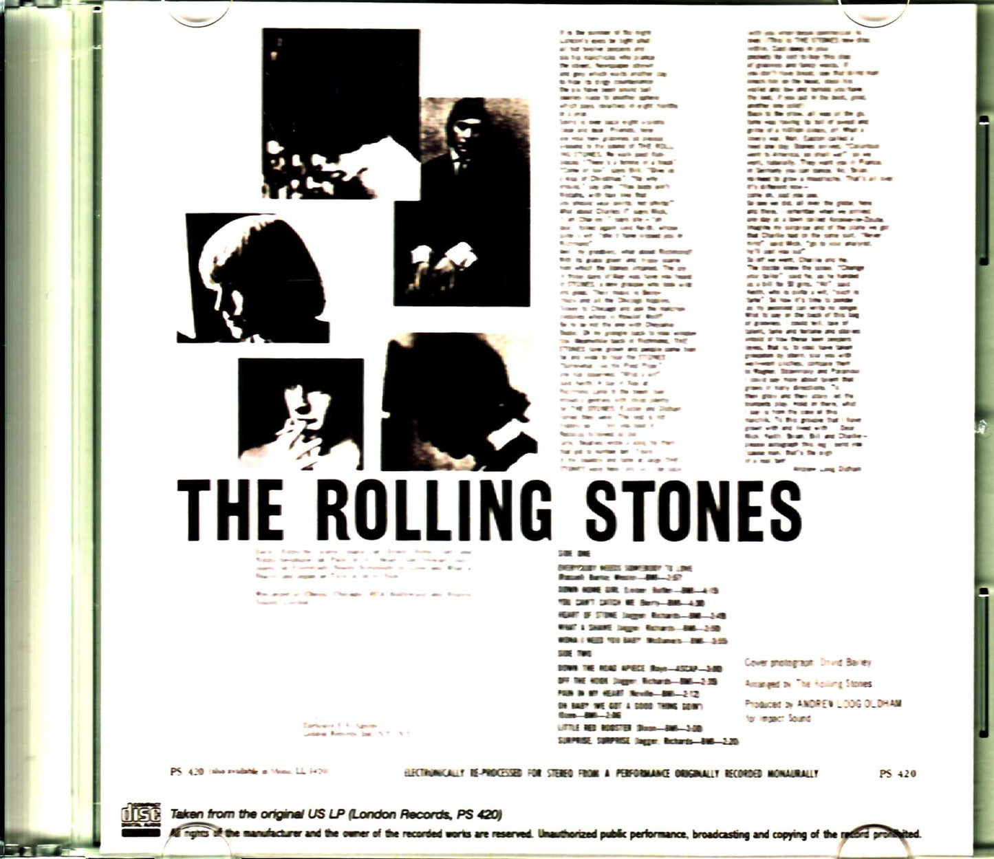 Rolling Stones Now! Original US LP Edition