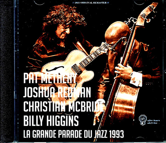 Pat Metheny Special Quartet Joshua Redman Pat Metheny Joshua Redman/France 1993 Complete