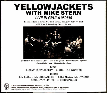 Yellowjackets Mike Stern Yellowjackets Mike Stern/Hungary 2008