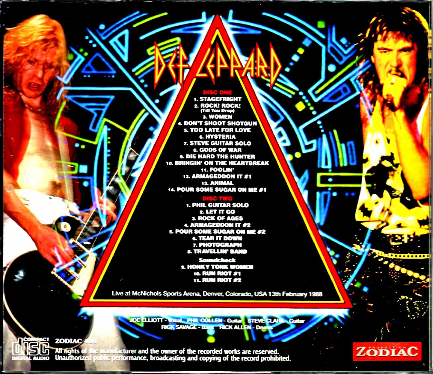 Def Leppard/CO,USA 1988