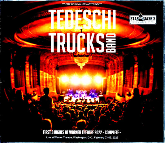 Tedeschi Trucks Band/WA,USA 2022 3Days Complete