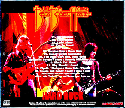 Beck, Bogert & Appice/England,UK 1973 Complete