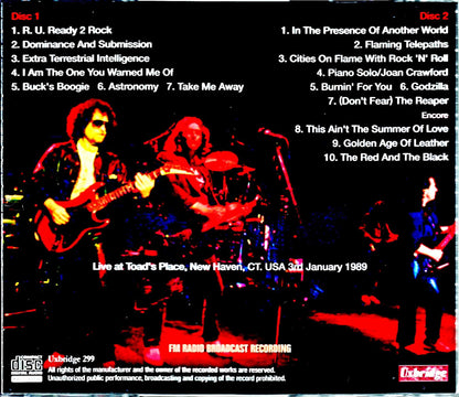B.O.C. Blue Oyster Cult/CT,USA 1989