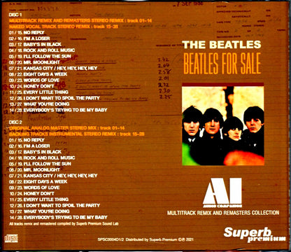 Beatles Beatles for Sale AI - Audio Compilation Multitrack Remix and Remasters