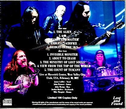 Dream Theater Dream Theater/UT,USA 2022 Complete