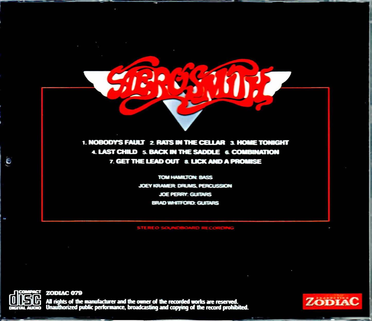 Aerosmith Rocks Unreleased Studio Session