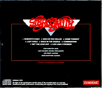 Aerosmith Rocks Unreleased Studio Session