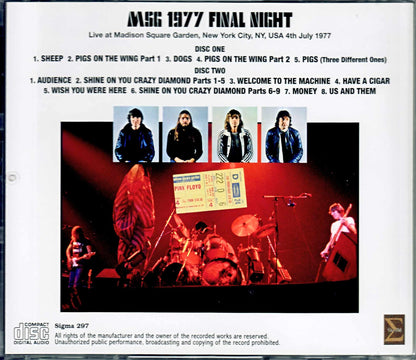 Pink Floyd Pink Floyd/NY,USA 7.4.1977 Complete Upgrade