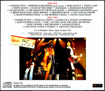 Queen / Tokyo, Japan 4.1.1976 Complete