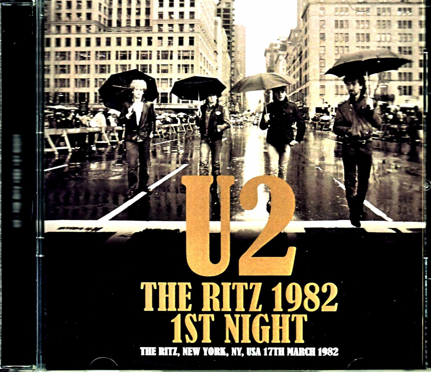 U2/NY,USA 3.17.1982