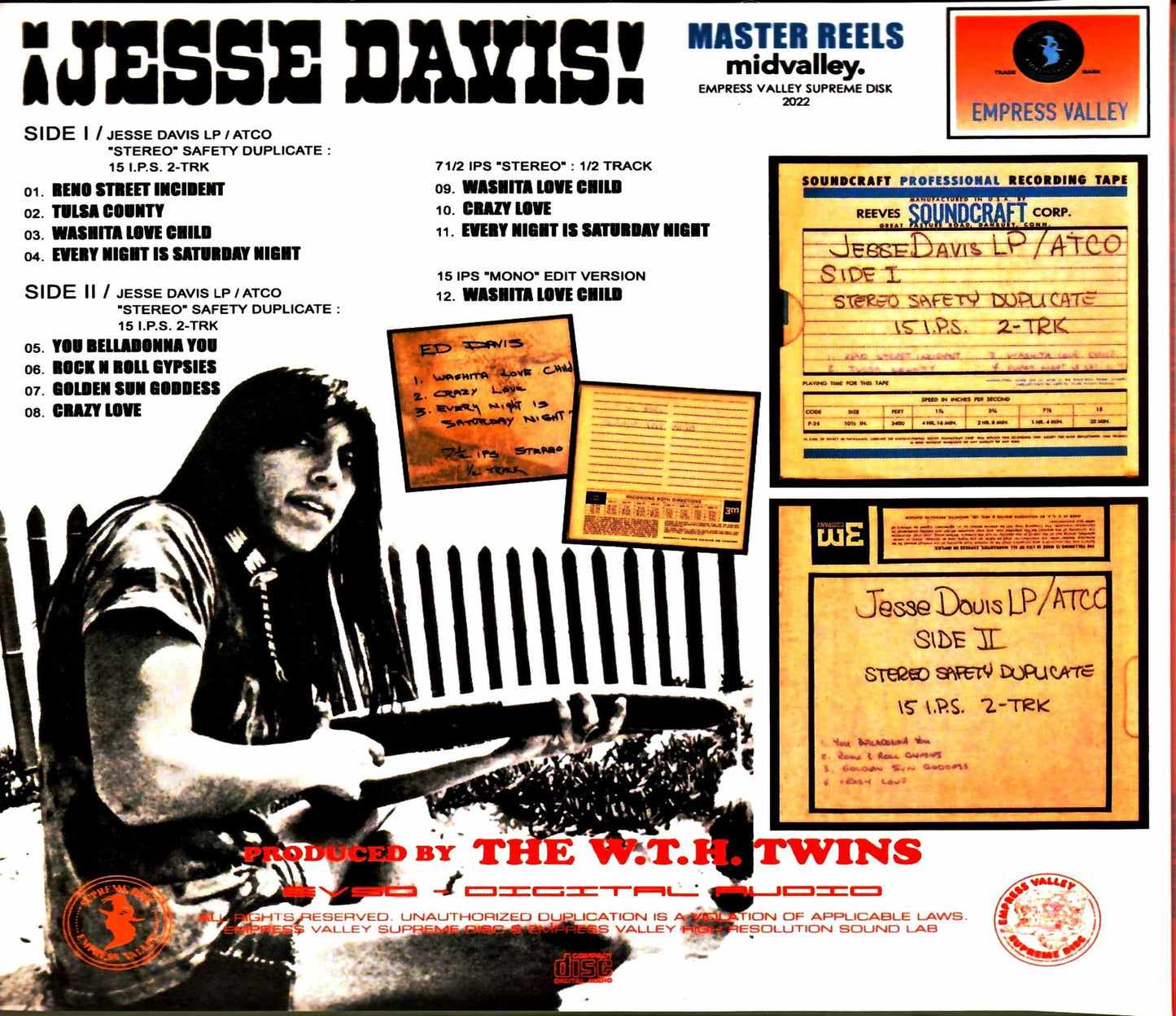 Jesse Davis / The World of Jesse Davis Reel Master