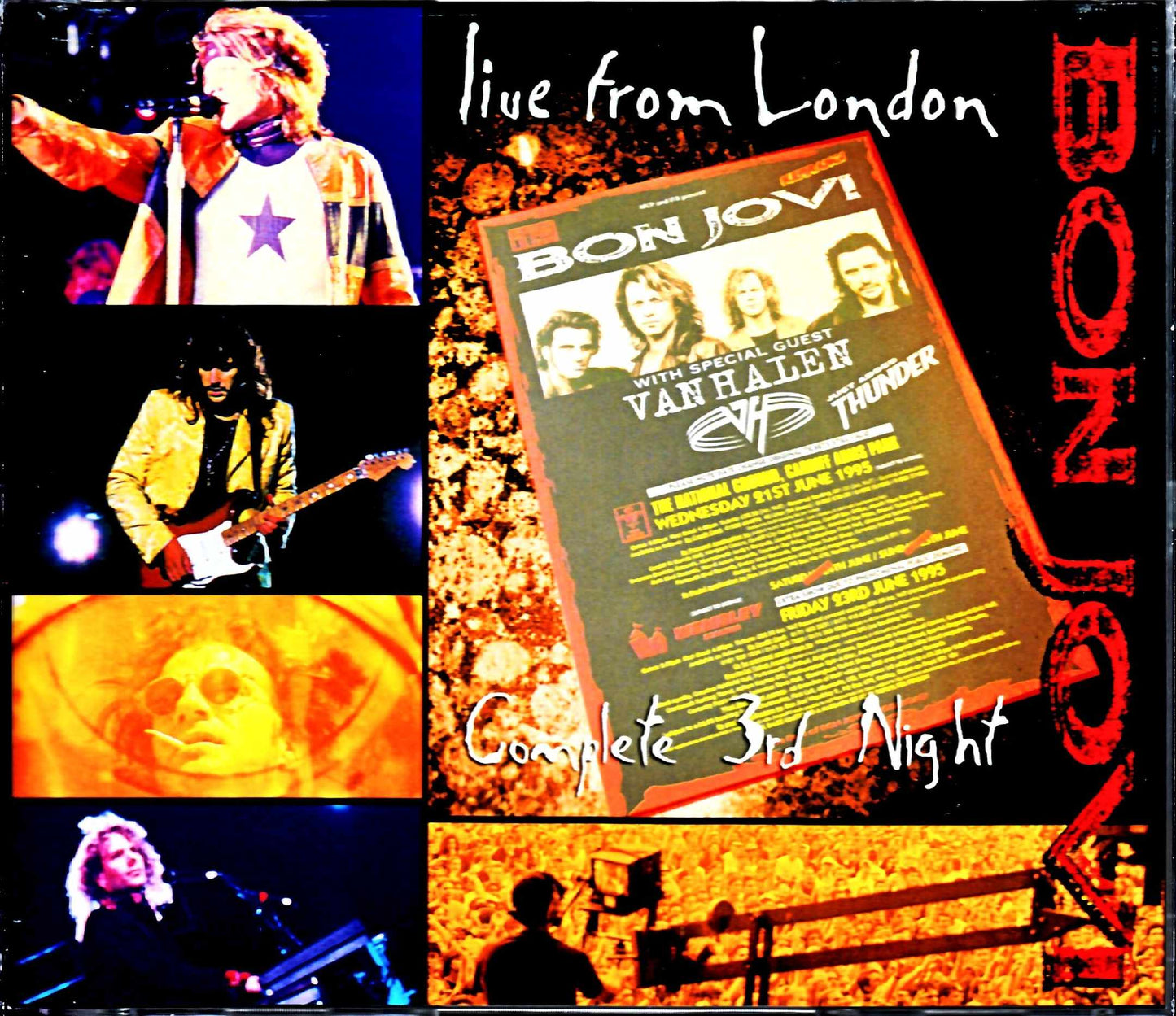 Bon Jovi/London,UK 6.25.1995 Complete & more