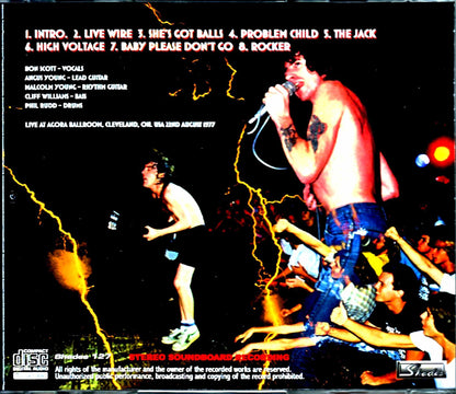AC/DC/OH,USA 1977 Complete Perfect Quality