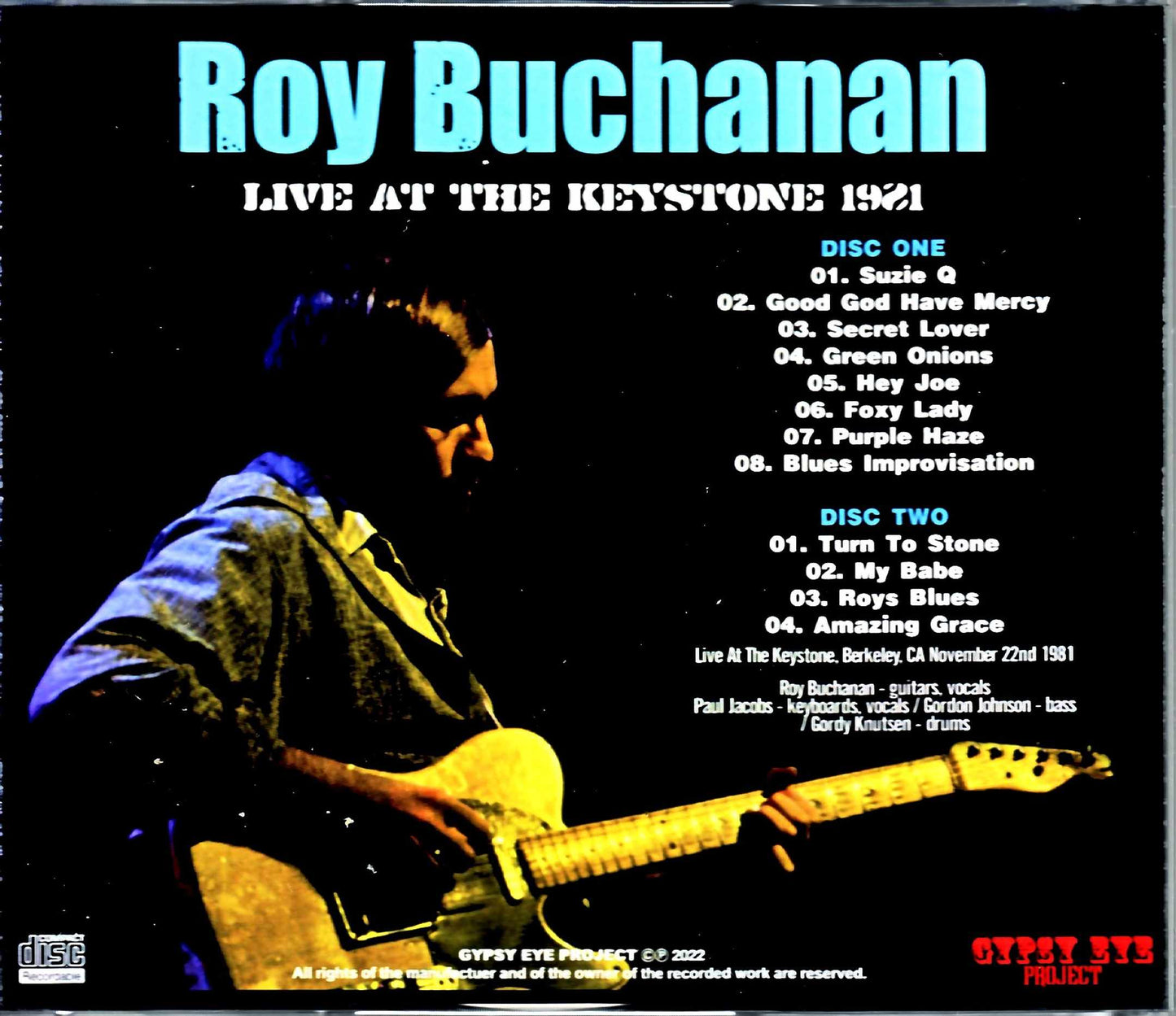 Roy Buchanan/CA,USA 1981