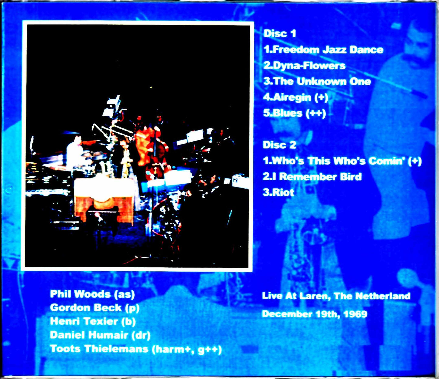 Phil Woods and His European Rhythm Machine Phil Woods/Netherlands 1969