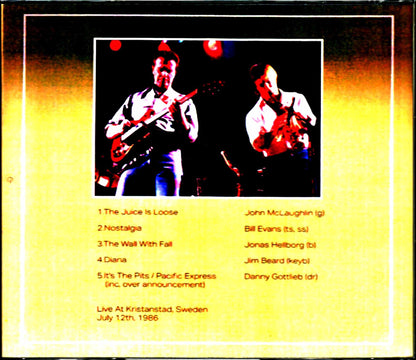 John McLaughlin & Mahavishnu Orchestra John McLaughlin/Sweden 1986