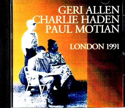 Geri Allen Charlie Haden Paul Motian Juli Allen Charlie Haden/London,UK 1991