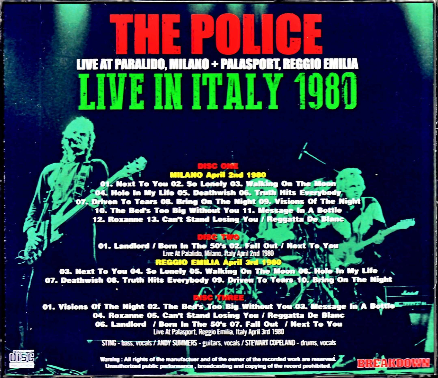 Police/Italy 1980 2Days Complete