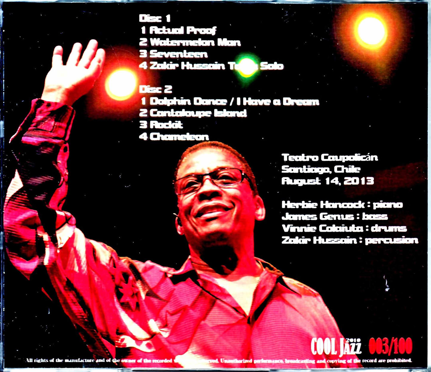 Herbie Hancock/Chile 2013 Complete