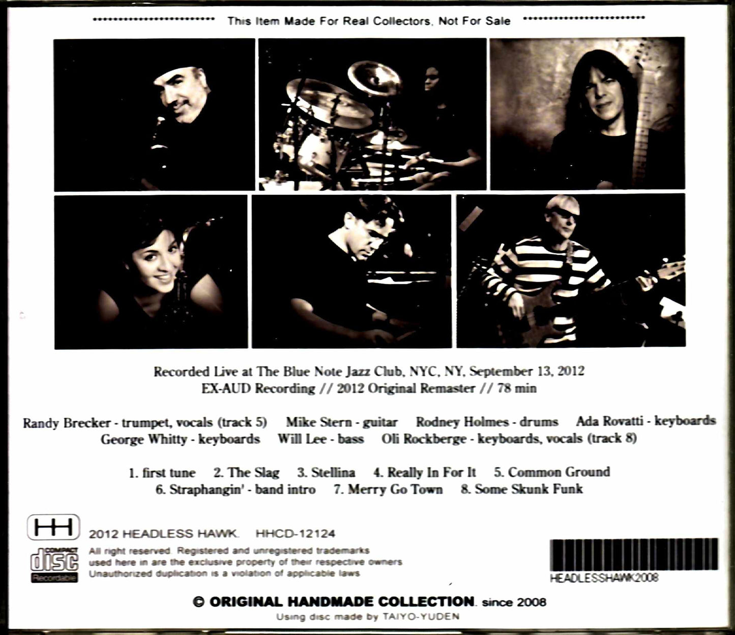 Brecker Brothers Band Reunion Brecker Brothers Mike Stern/NY,USA 2012