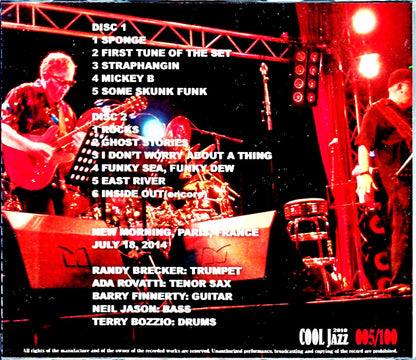 Brecker Brothers Band Reunion Brecker Brothers/France 2014 Complete