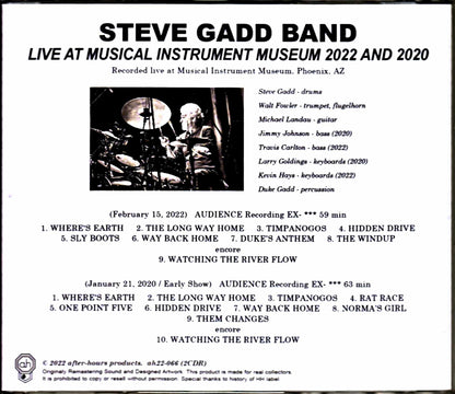 Steve Gadd Band Michael Landau Steve Gadd Michael Landau/AZ,USA 2022 & more