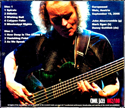 Mark Eagan Trio John Abercrombie Mark Eagan John Abercrombie/Austria 2006 Complete
