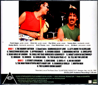 Frank Zappa Frank Zappa/Italy 7.4.1982