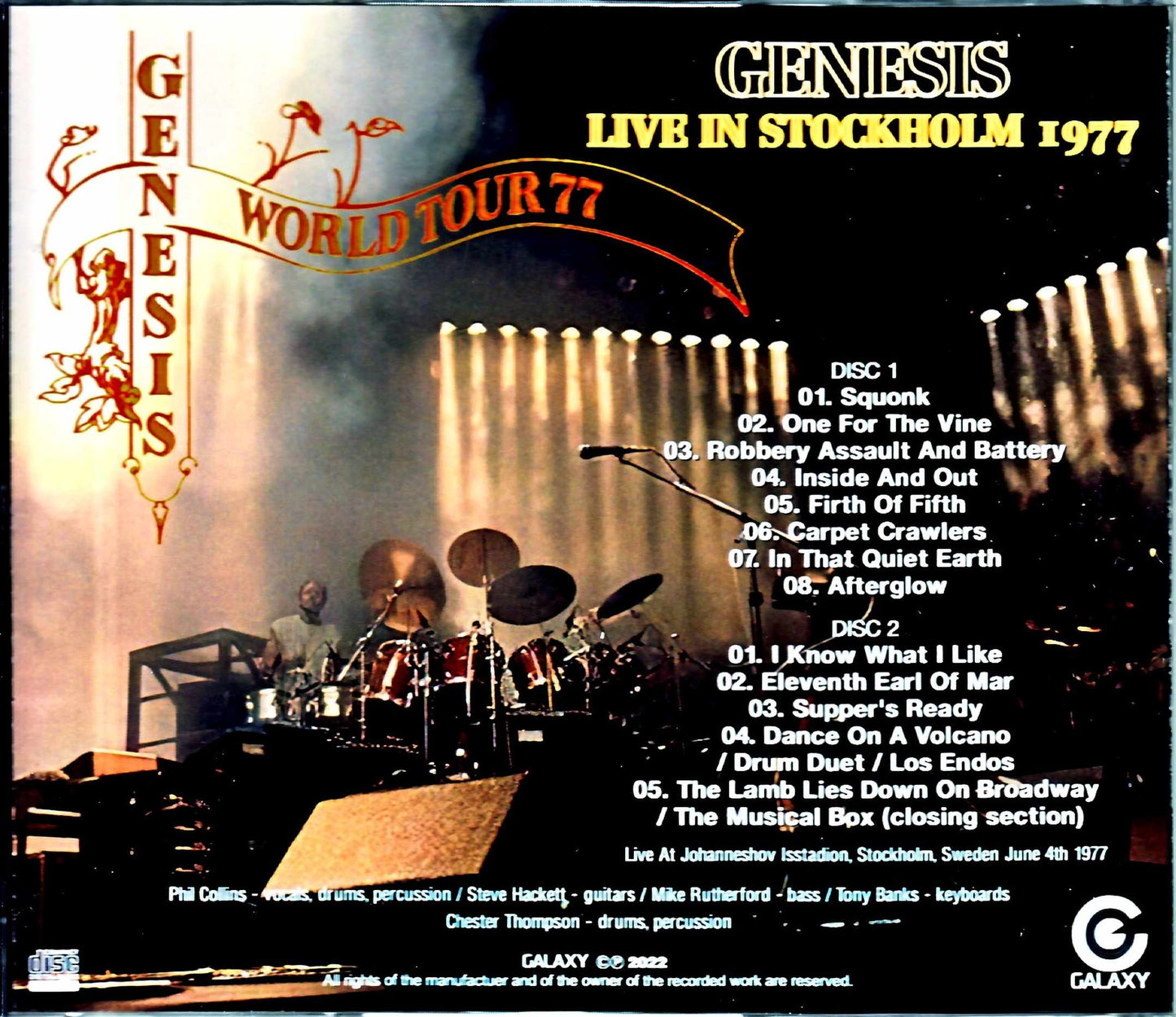 Genesis/Sweden 1977 Complete