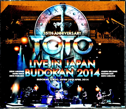 Toto / Tokyo performance 2nd day performance 2014 Complete version Tokyo,Japan 4.28.2014 & Soundcheck Complete S & V